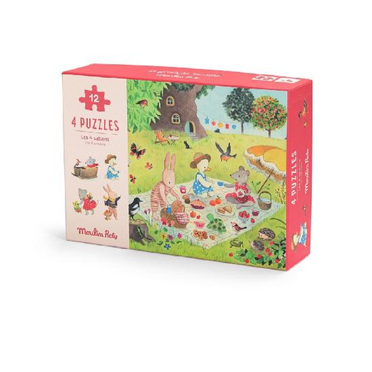 Grande Famille - Seasons Mini Puzzles 4x12pcs