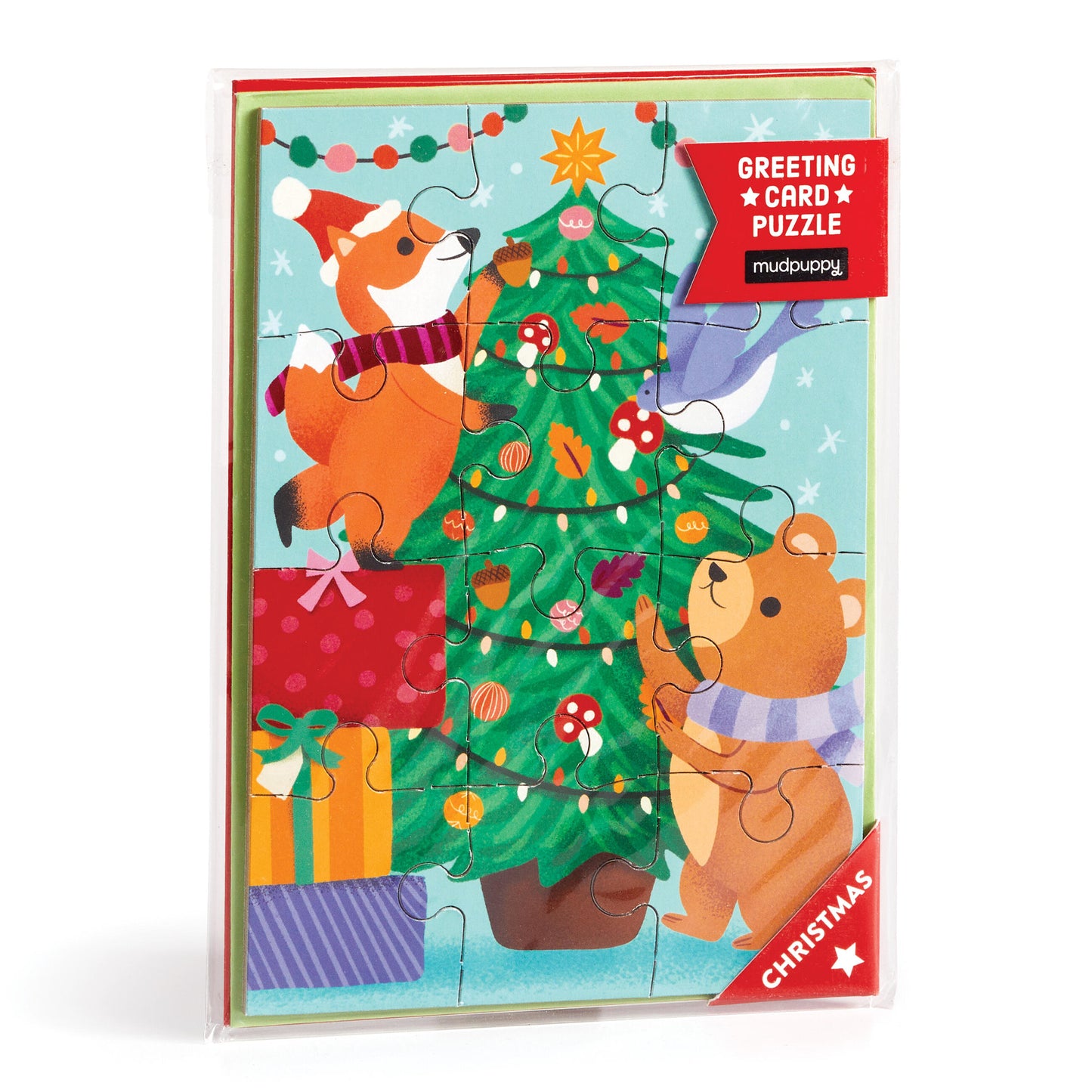 Christmas Critters Greeting Card Puzzle