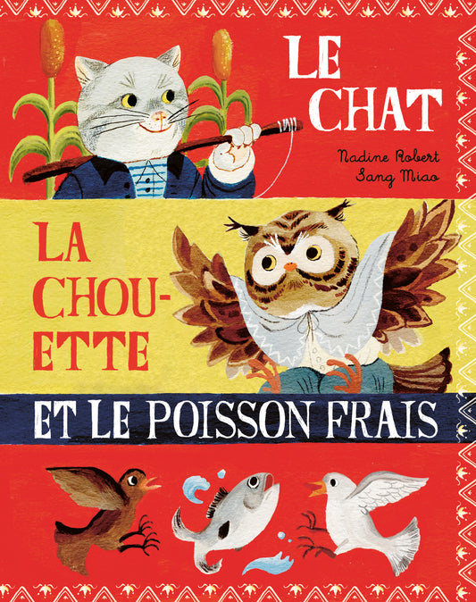 Le chat, la chouette et le poisson frais