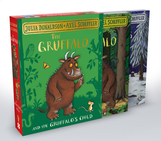 The Gruffalo and the Gruffalo's Child Board Book Gift Slipcase