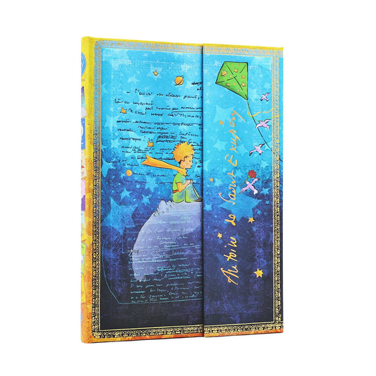 Saint-Exupéry, The Little Prince Midi Lined Hardcover Journal, 144pg, 120GSM, Saint-Exupéry Collection by Paperblanks (Embellished Manuscripts Collection)