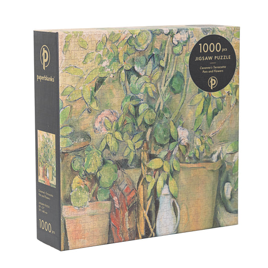 Cezanne's Terracotta Pots and Flowers, Puzzle, 1000 PC