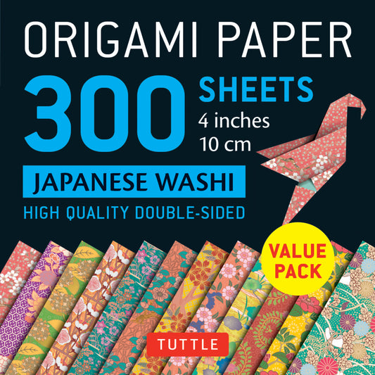 Origami Paper 300 sheets Japanese Washi Patterns 4 (10 cm)