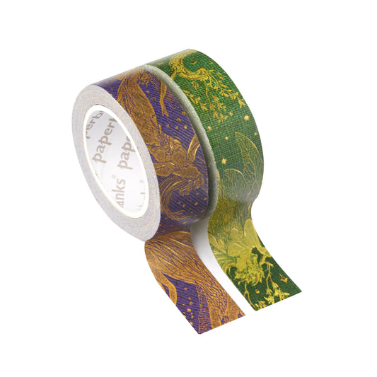 Olive Fairy/Violet Fairy Washi Tape by Paperblanks (Washi Tape Mixed Pack)
