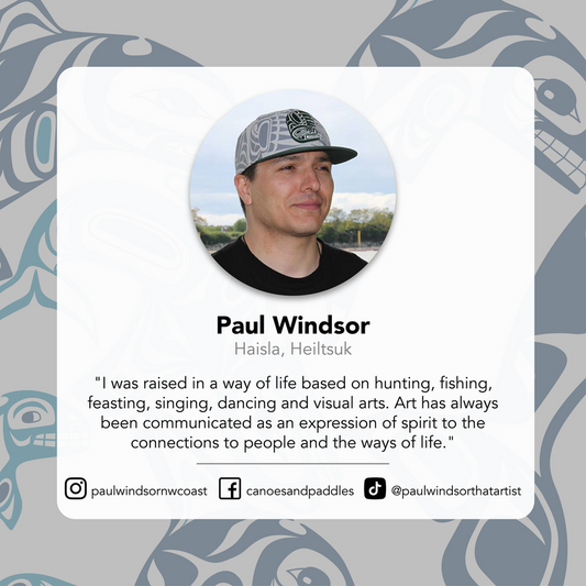 HB Pencils - Whale Paddle- Paul Windsor, Haisla, Heiltsuk