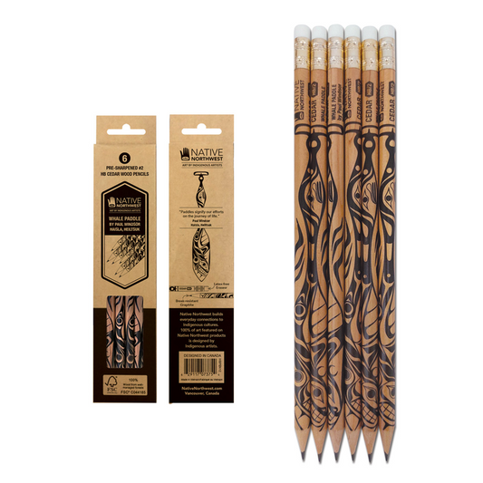 HB Pencils - Whale Paddle- Paul Windsor, Haisla, Heiltsuk