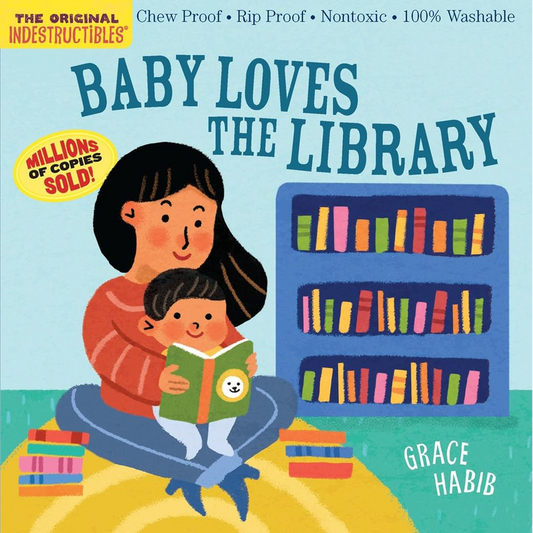 Indestructibles (The Original): Baby Loves the Library (English)