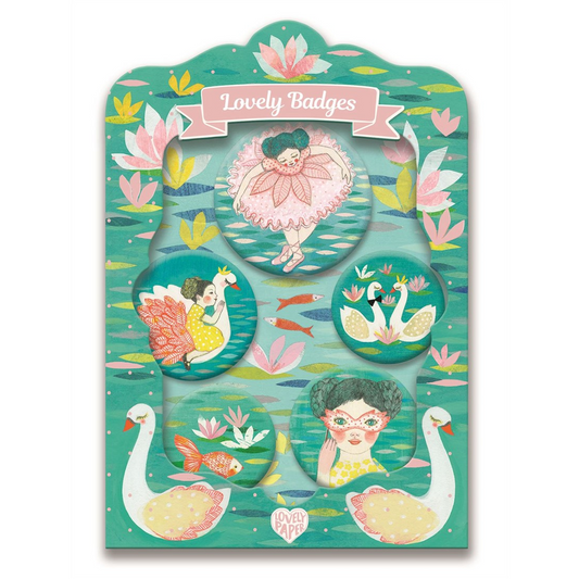 Lovely badges / Ballerina