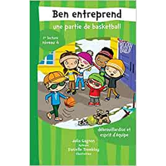 Ben entreprend une partie de basketball