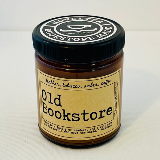 Old Bookstore - Leather & Coffee Scented Candle