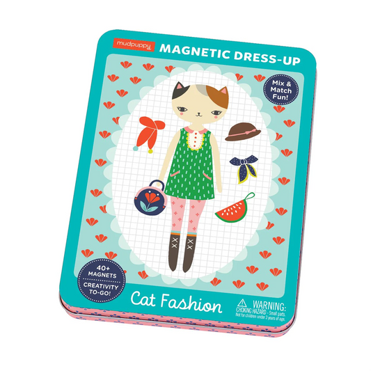 Cat Fashion Magnetic Dress-up
