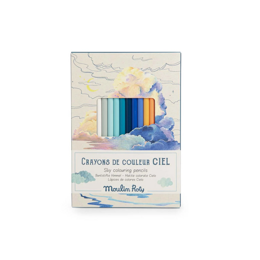 12 SKY Colouring Pencils and Cards