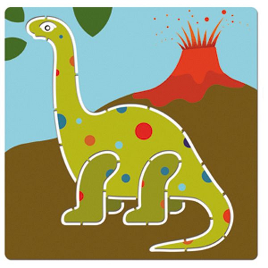 Stencils Dinosaurs by Djeco