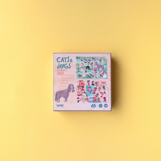 Pocket Puzzle by Londji - Cats & Dogs