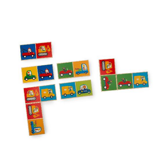 Set of Wooden Dominoes by Moulin Roty