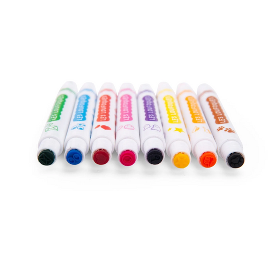 Stamp Felt Pens 2-in-1 by Moulin Roty