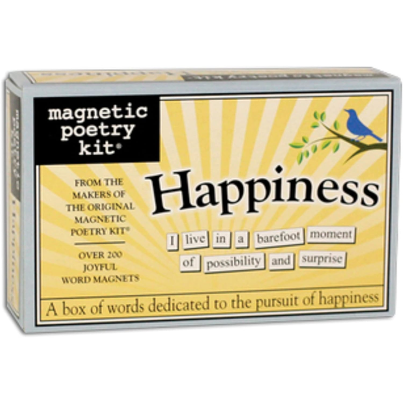 Magnetic Poetry: Happiness
