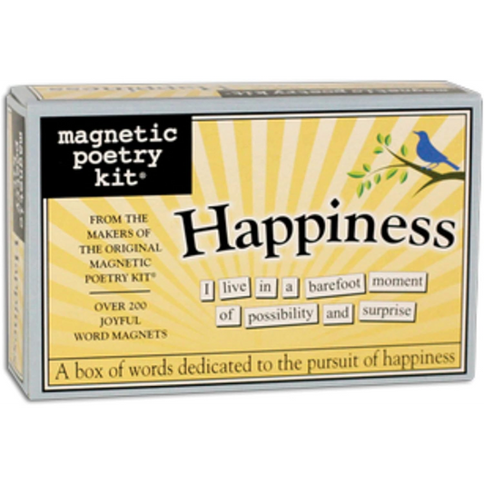 Magnetic Poetry: Happiness
