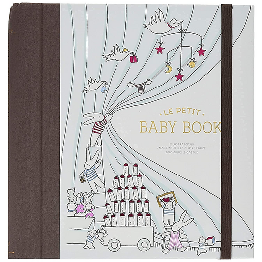 Le Petit Baby Book (Baby Memory Book, Baby Journal, Baby Milestone Book)