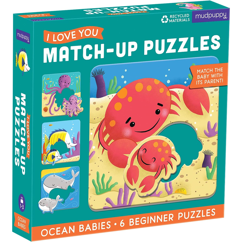 Match-Up Puzzles- Adorable Ocean Babies