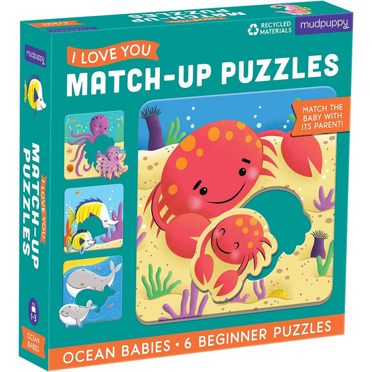 Match-Up Puzzles- Adorable Ocean Babies