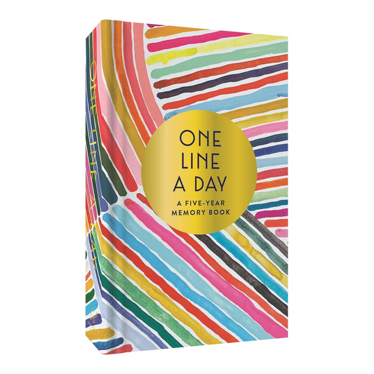 Rainbow One Line a Day: A Five-Year Memory Book