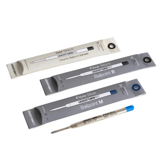 Leuchtturm1917 Drehgriffel Ballpoint Refills - Royal Blue, Pkg of 2
