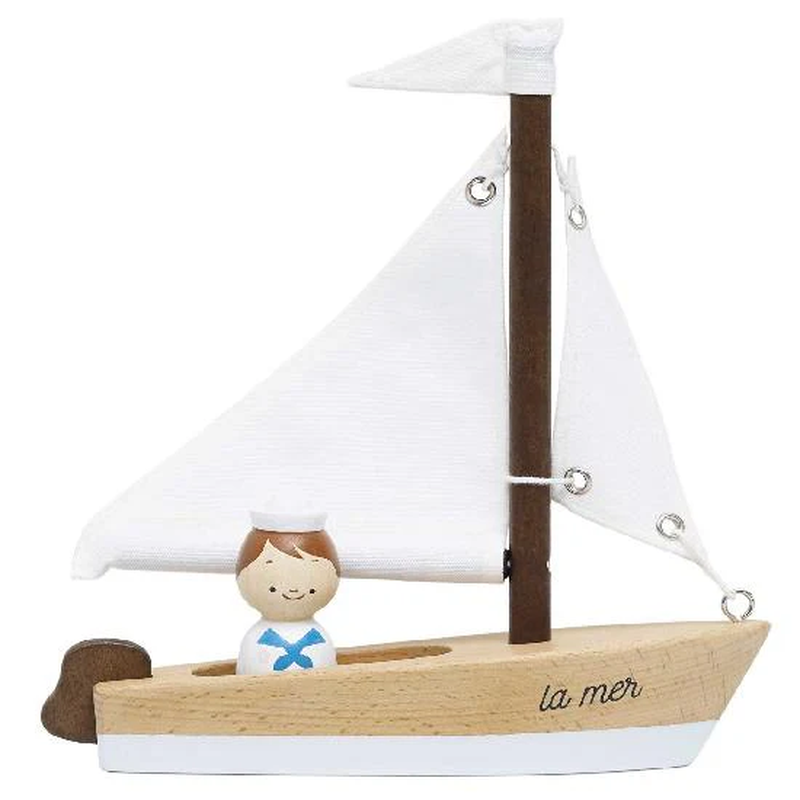Sailing Boat & Captain by Le Toy Van