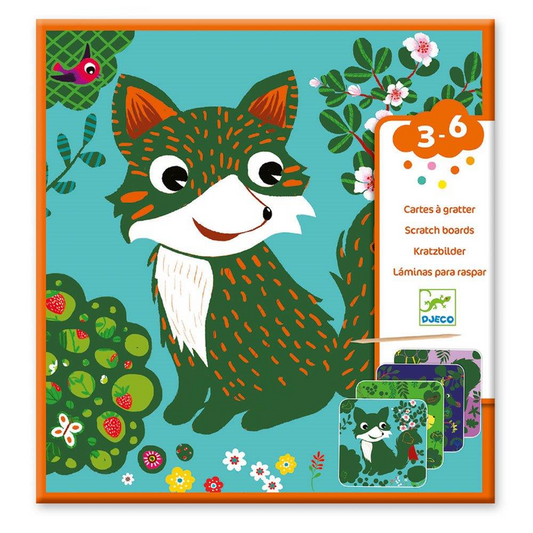 Scratch cards - Country creatures