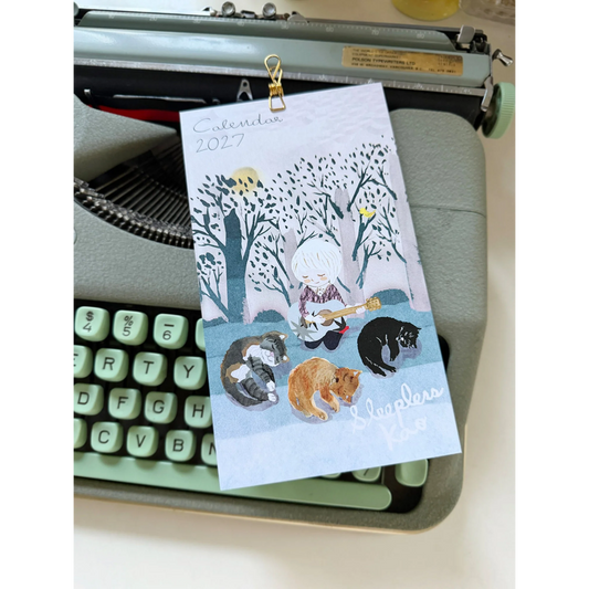 Sleepless Kao Postcard Calendar 2027