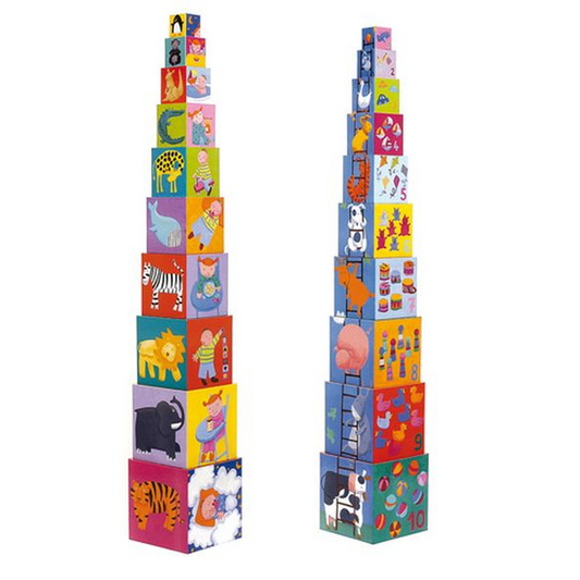 Stacking Cubes - Funny