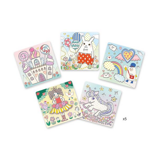 Stencils Kawailand by Djeco