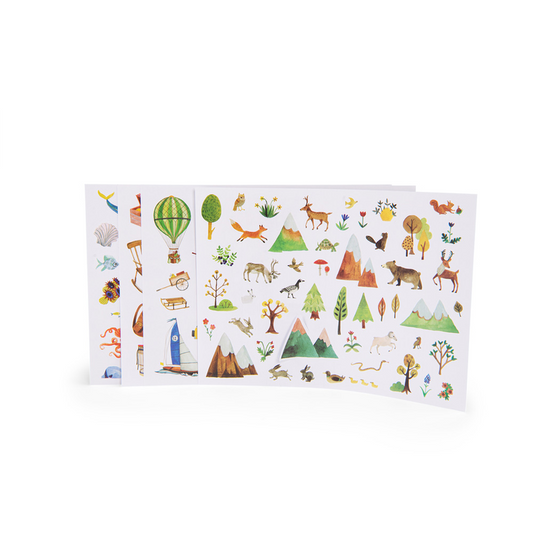 L'Explorateur - Adventure Stickers  By Moulin Roty
