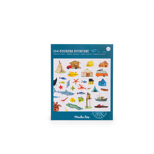 L'Explorateur - Adventure Stickers  By Moulin Roty