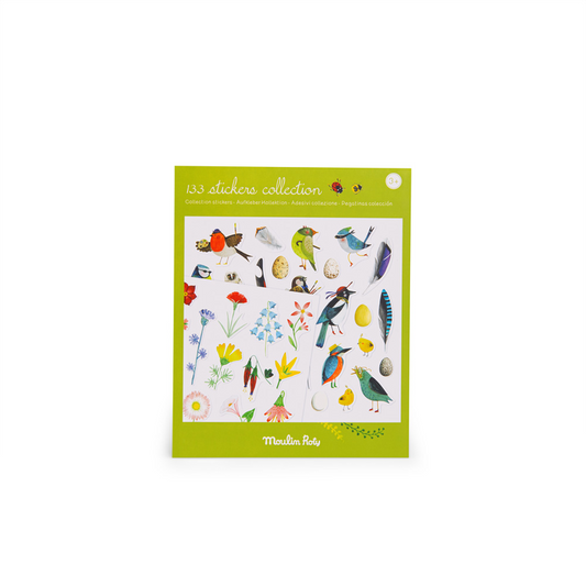 Le Botaniste - Botanist Stickers  By Moulin Roty