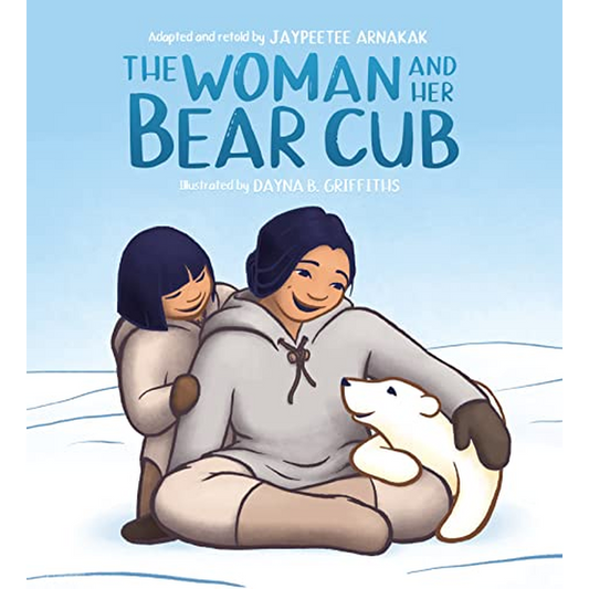 The Woman and her bear cub