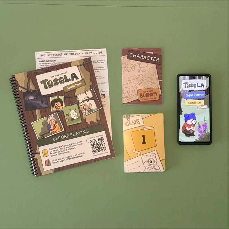 The Mysteries of Tosola A cross-media detective story - PREORDER