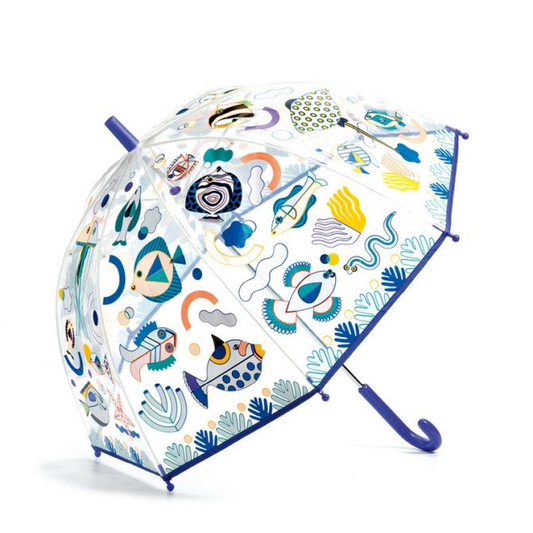 Umbrella changing colors / Fishes