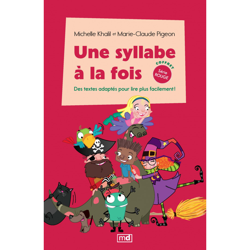 Une syllabe à la fois - Coffret série rouge
