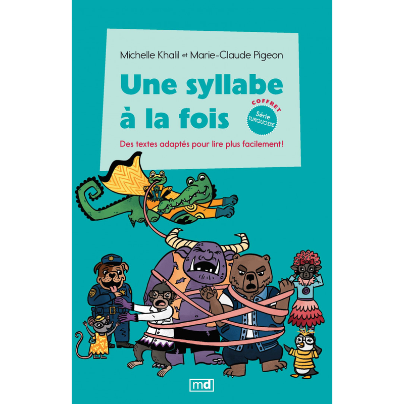 Une syllabe à la fois - Coffret série turquoise
