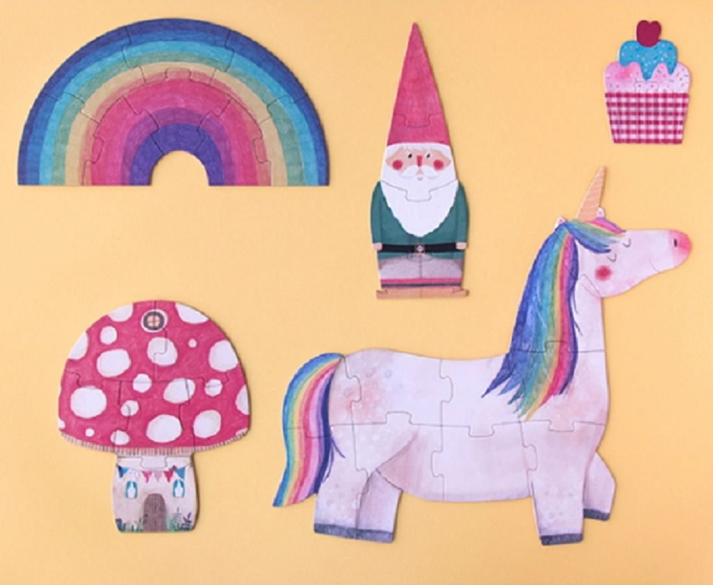 Unicorn Happy Birthday Puzzle