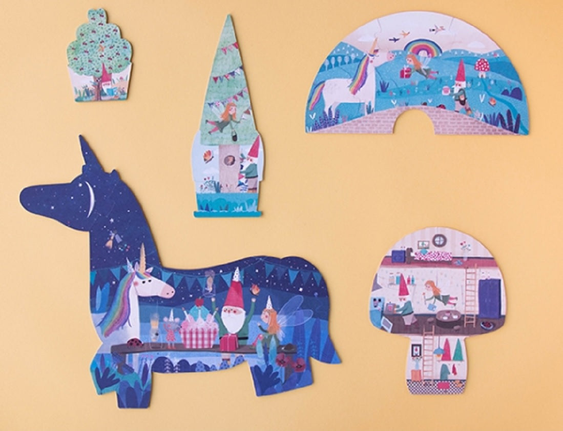 Unicorn Happy Birthday Puzzle