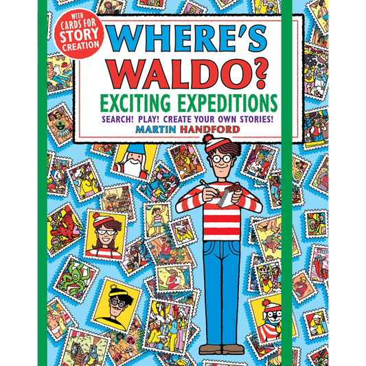 Where's Waldo? Exciting Expeditions: Play! Search! Create Your Own Stories!
