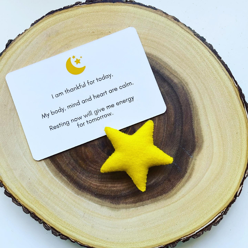 Bedtime Card and Star