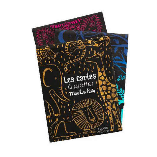 Petites Merveilles - scratch art card