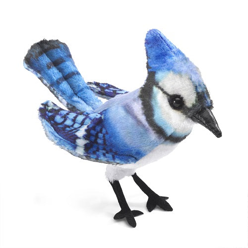 Blue Jay Finger Puppet