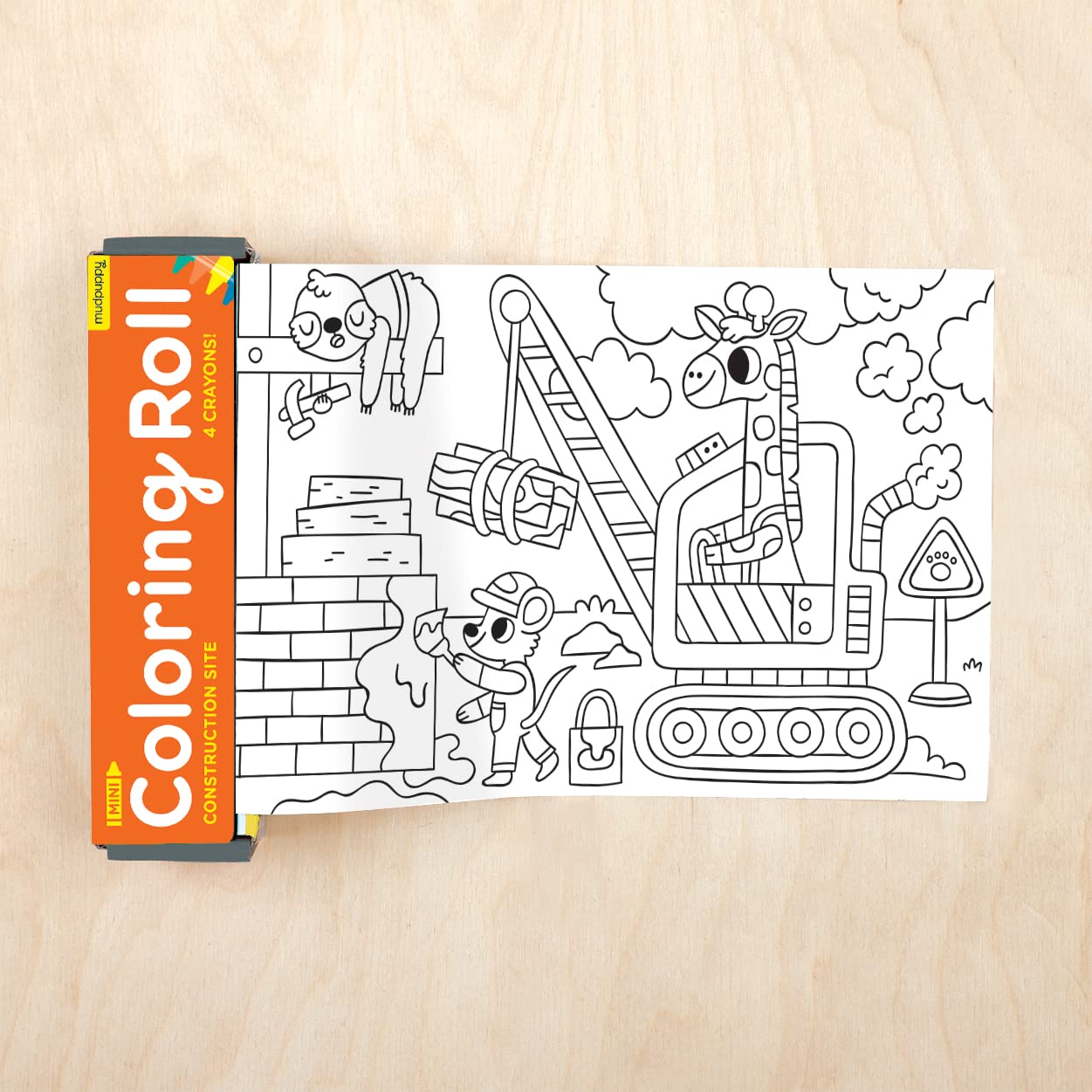Mini Coloring Roll