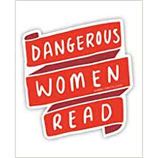 Dangerous Women Read - red sticker