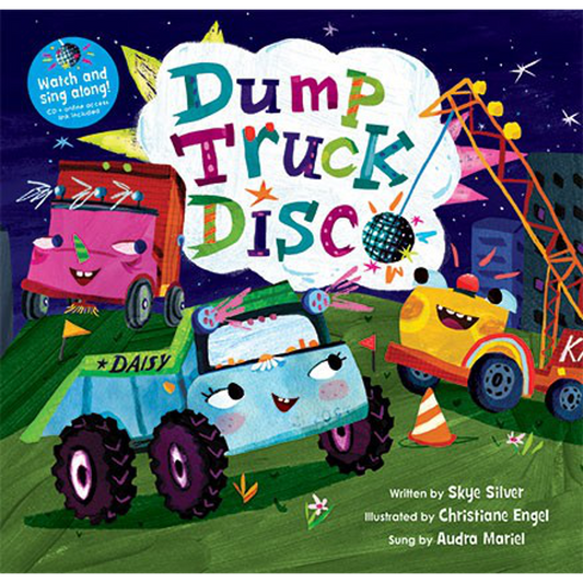 Dump Truck Disco with QR code no CD