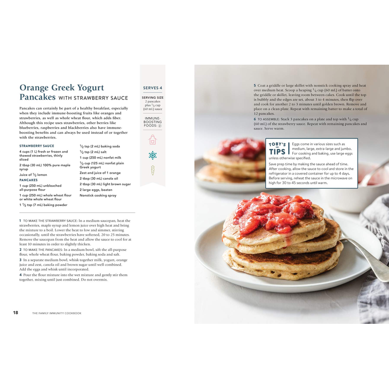 The Family Immunity Cookbook: 101 Easy Recipes to Boost Health